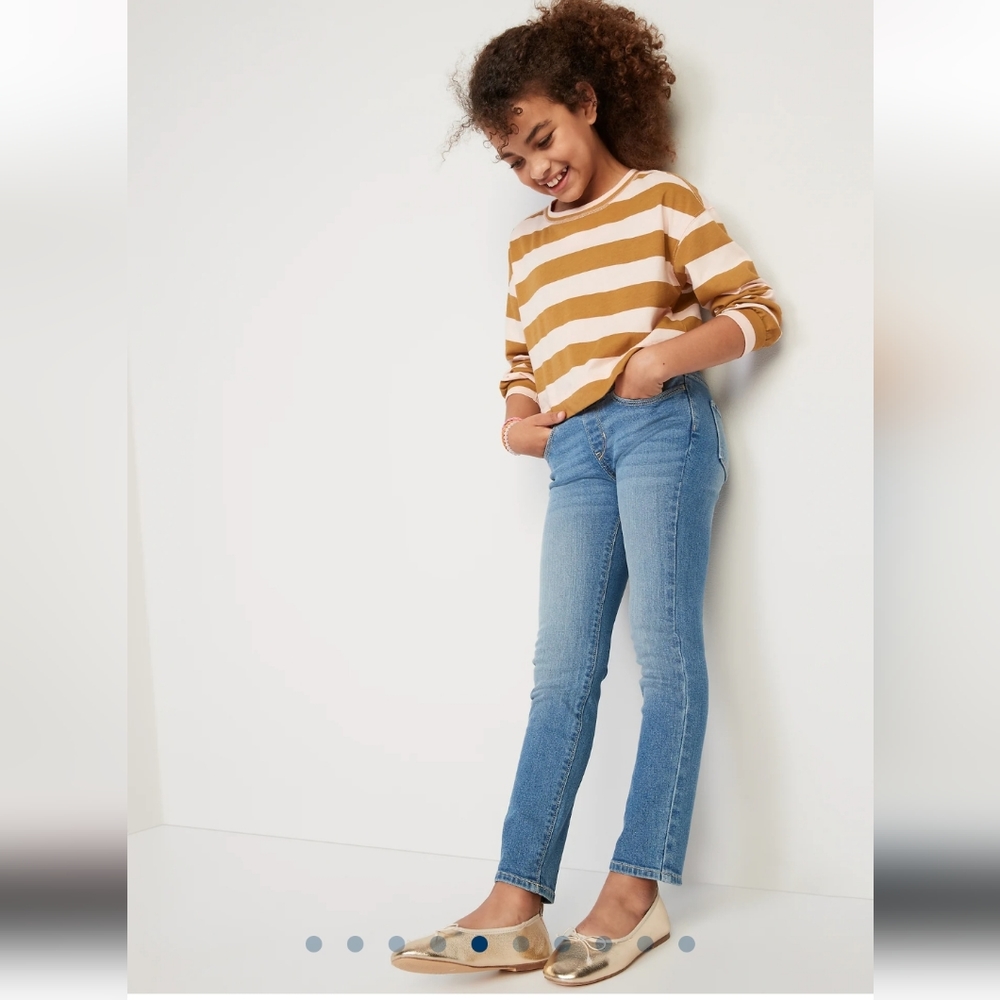 Old Navy Girls Skinny Jeans Light Wash XL (14-16) - Picture 12 of 14